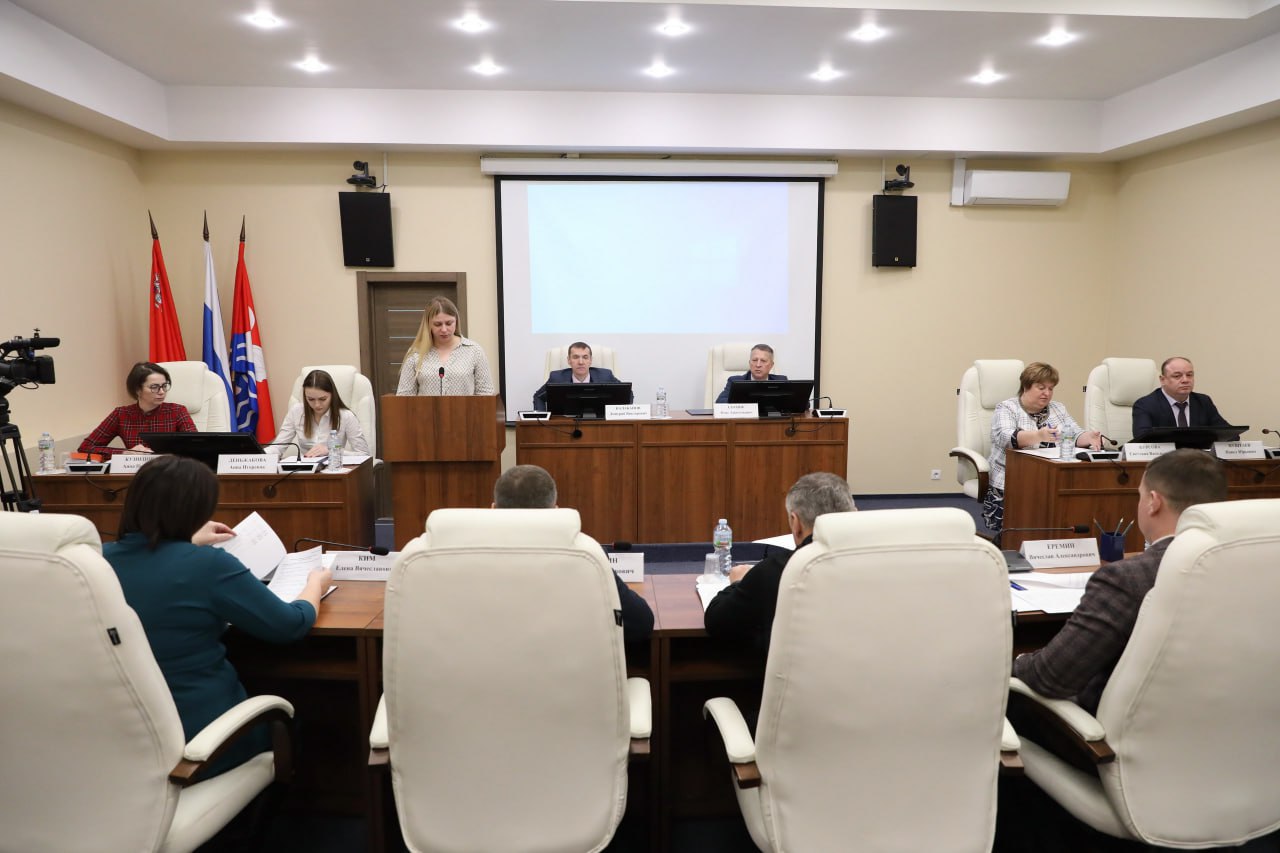 В Долгопрудном состоялось внеочередное заседание Совета депутатов округа