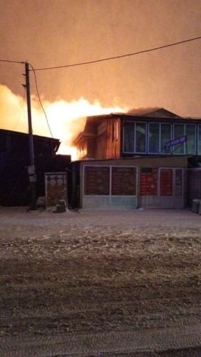 В Химках произошёл крупный пожар