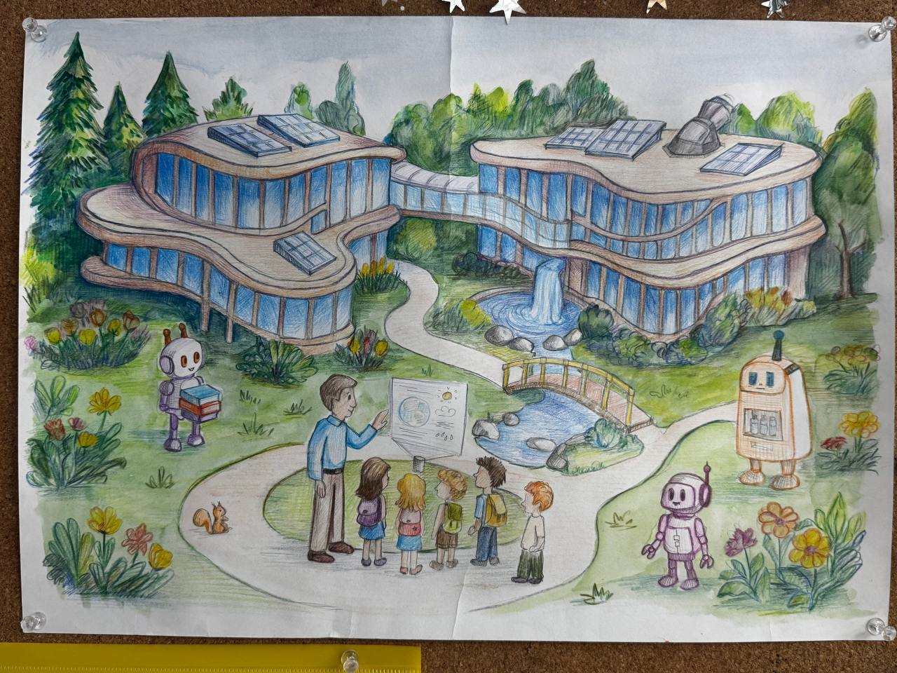 НАШИ ПОБЕДЫ. Подведены итоги творческого конкурса рисунков «Школа будущего», организованного депутатом Государственной Думы Александром Коганом