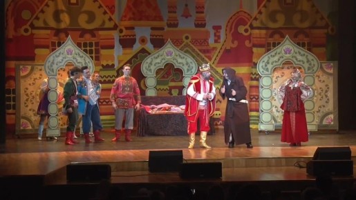 Премьера новогоднего представления "В некотором царстве-государстве" состоялась в Ступино