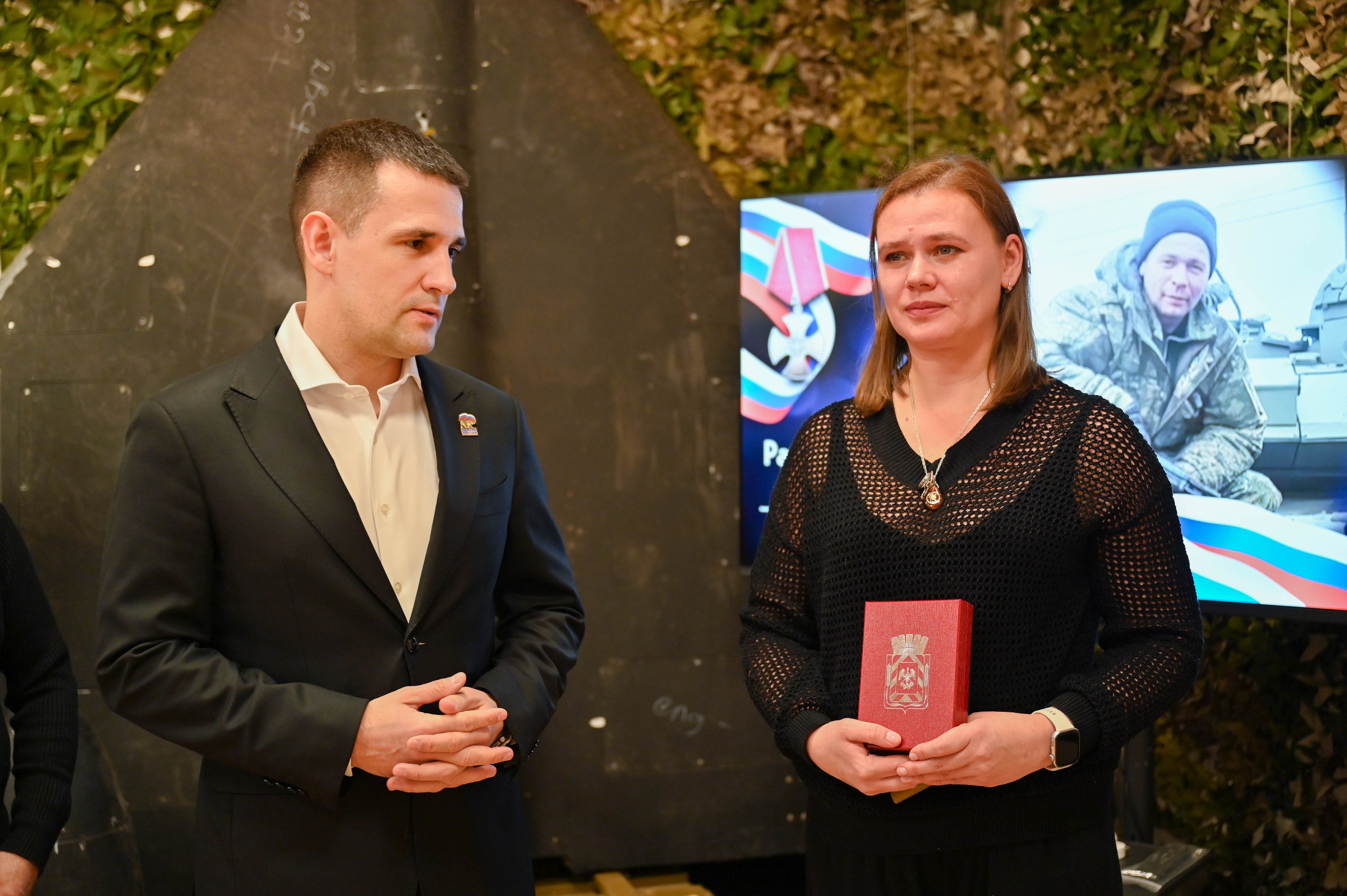 На территории историко-культурного центра состоялась торжественная церемония вручения медали «Святой равноапостольной княгини Ольги» На территории историко-культурного центра состоялась торжественная церемония вручения медали «Святой равноапостольной княгини Ольги»