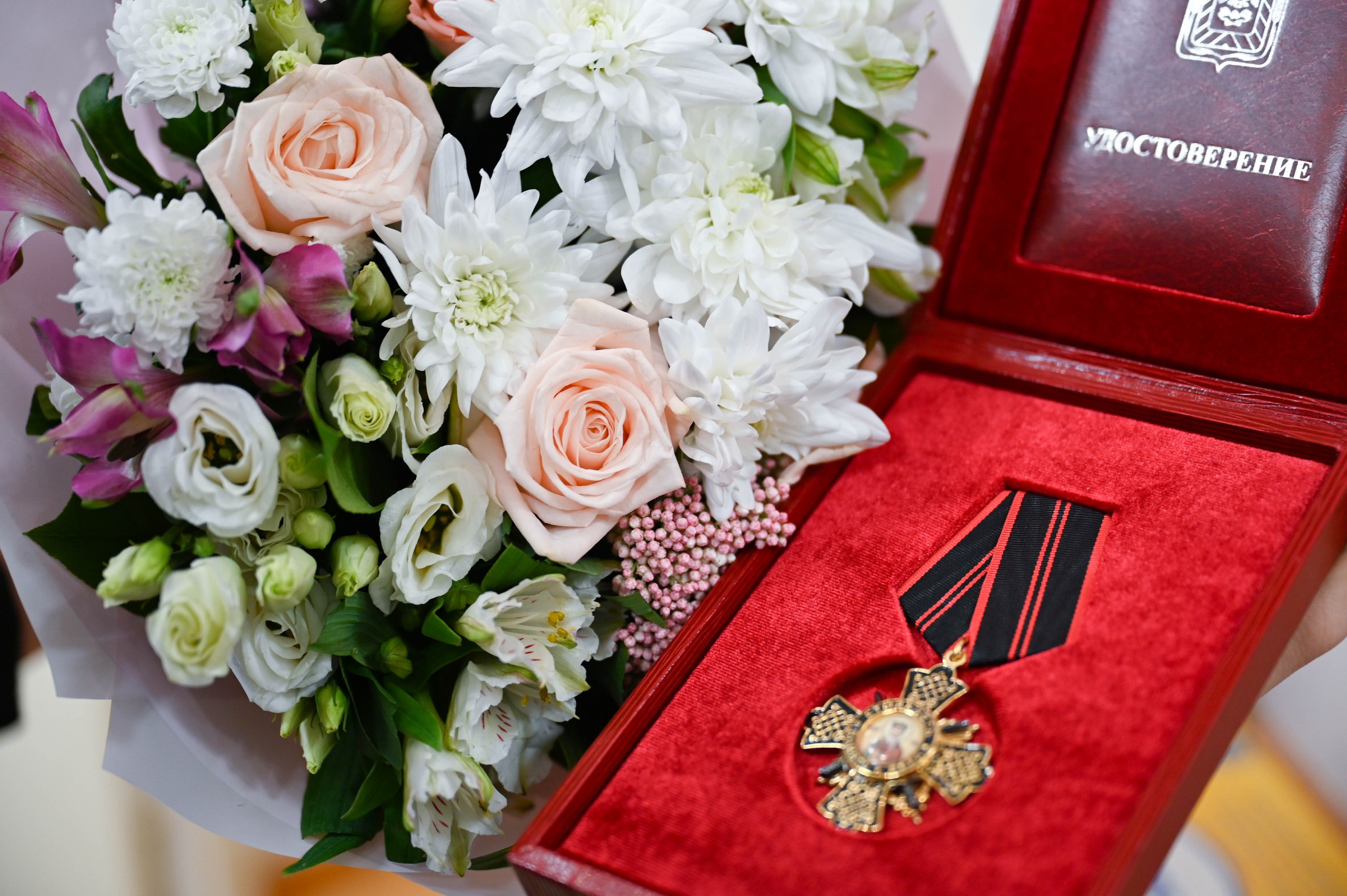 На территории историко-культурного центра состоялась торжественная церемония вручения медали «Святой равноапостольной княгини Ольги» На территории историко-культурного центра состоялась торжественная церемония вручения медали «Святой равноапостольной княгини Ольги»