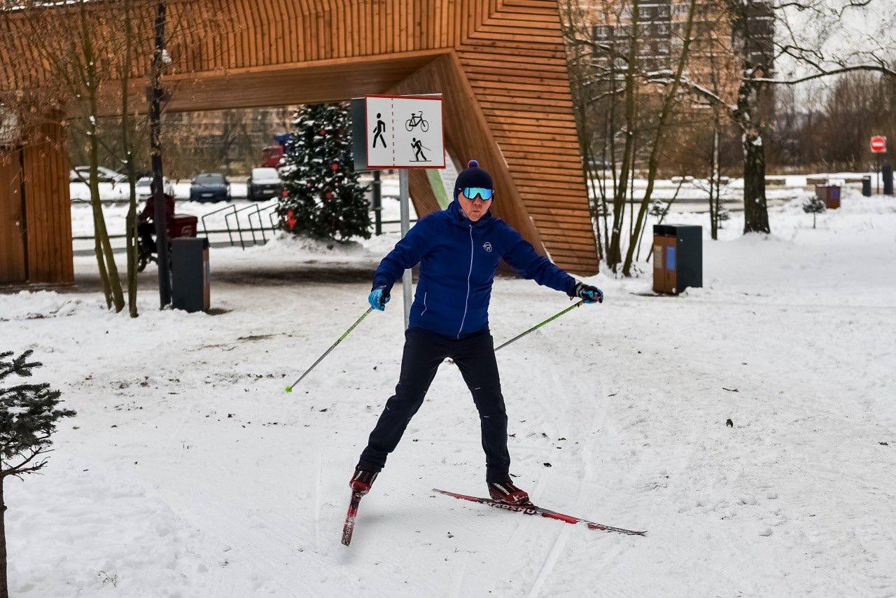 Лыжни и катки работают зимой в Балашихе Лыжни и катки работают зимой в Балашихе