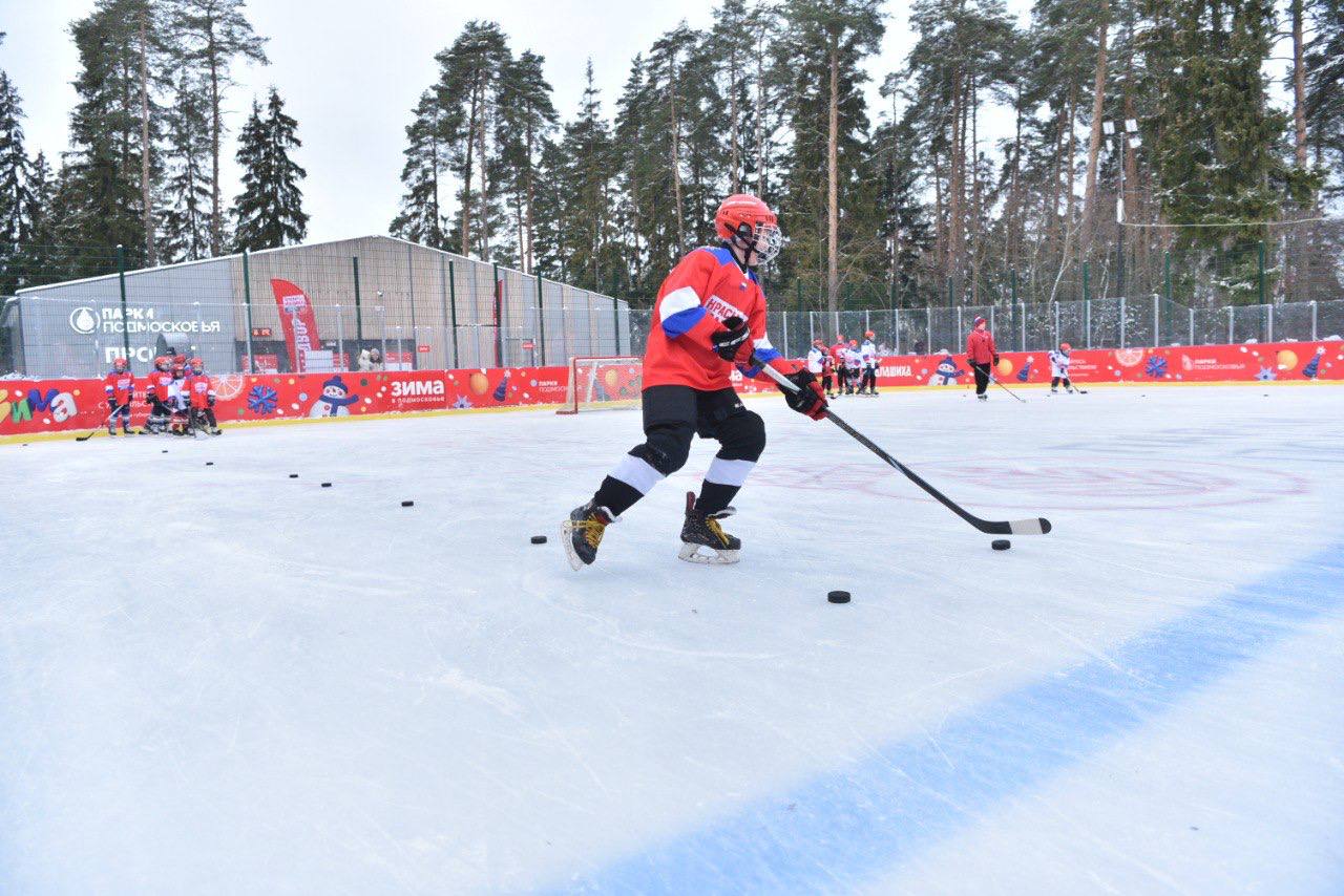 Лыжни и катки работают зимой в Балашихе