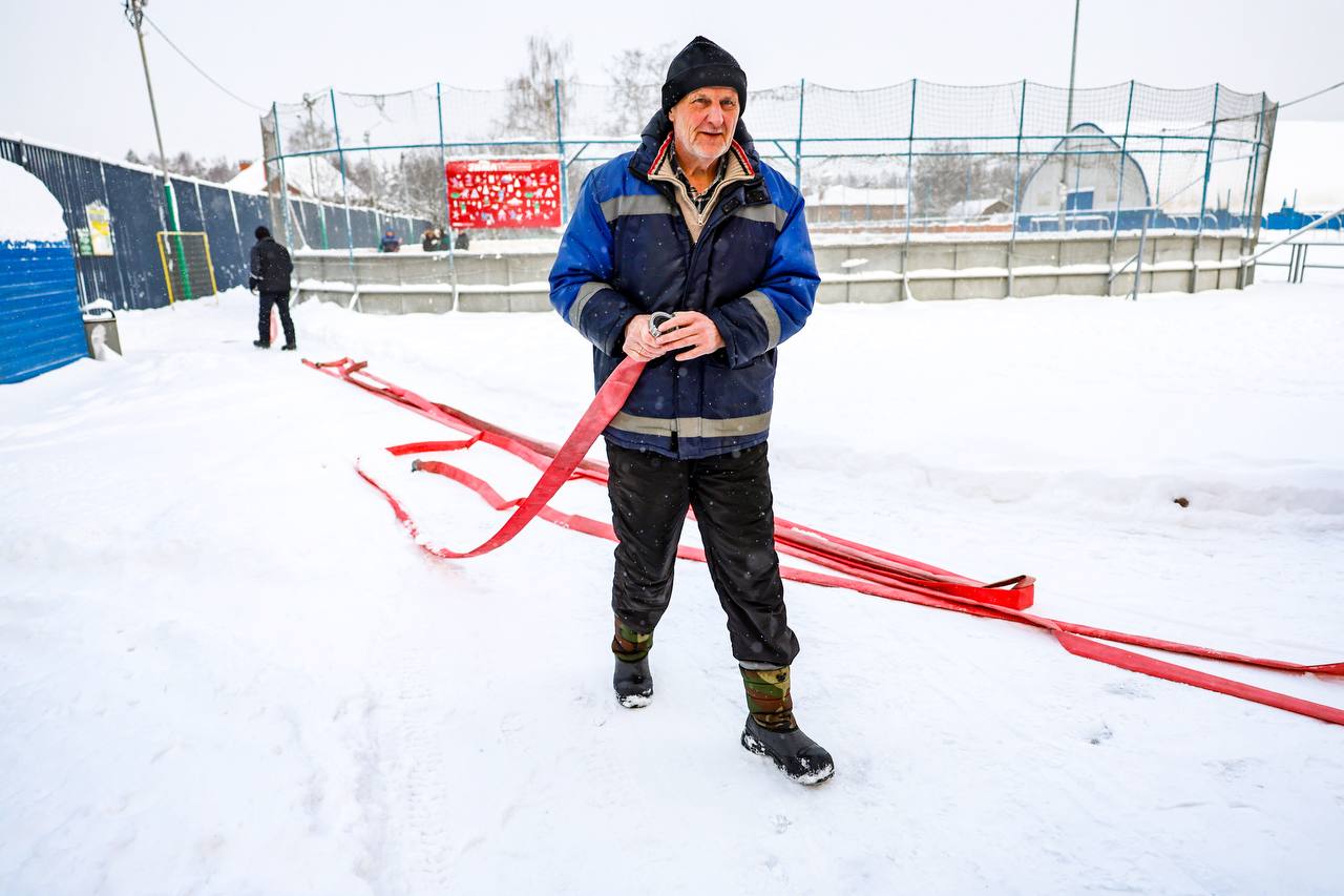 Юлия Купецкая: Каток для жителей Пироговского! Юлия Купецкая: Каток для жителей Пироговского!