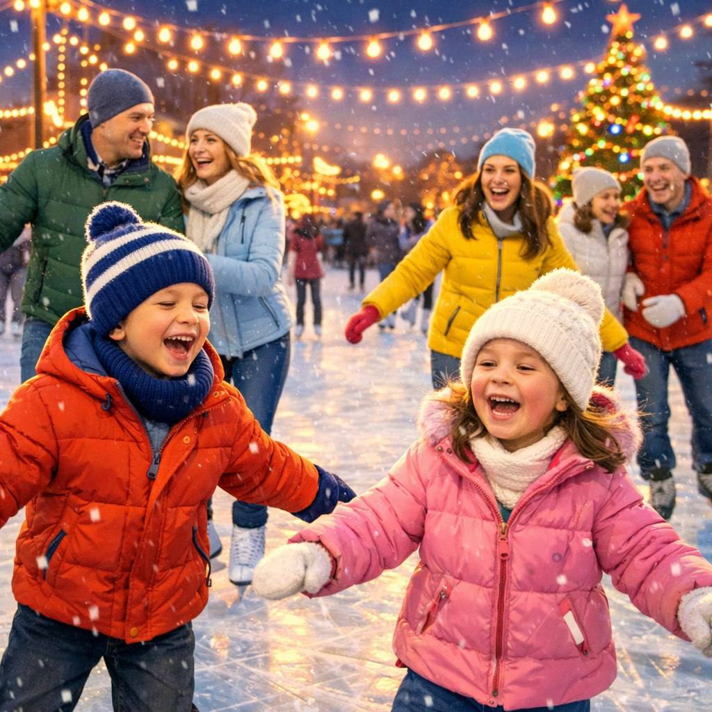 Приглашаем на катки на открытом воздухе