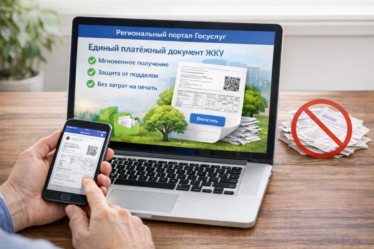 Переходите на электронные платежки за ЖКУ: это удобно и безопасно