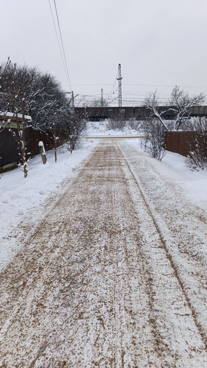 Продолжается стабильная работа по уборке снега в Домодедово Продолжается стабильная работа по уборке снега в Домодедово