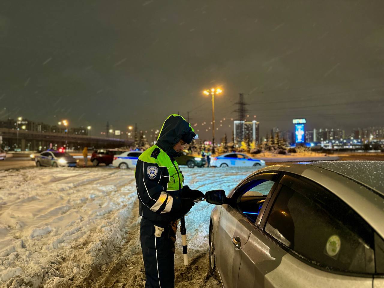 В Химках прошел совместный профилактический рейд «Трезвый водитель» В Химках прошел совместный профилактический рейд «Трезвый водитель»