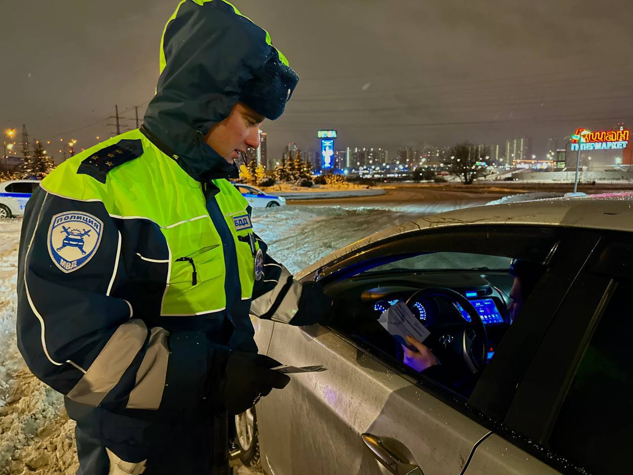 В Химках прошел совместный профилактический рейд «Трезвый водитель» В Химках прошел совместный профилактический рейд «Трезвый водитель»