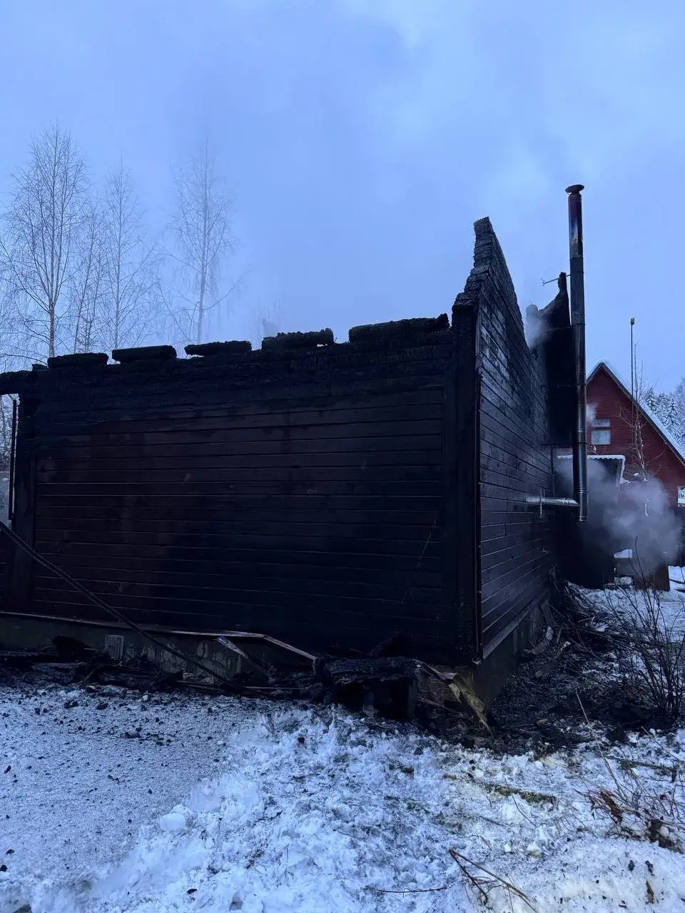 Пожарный извещатель помог избежать трагедии