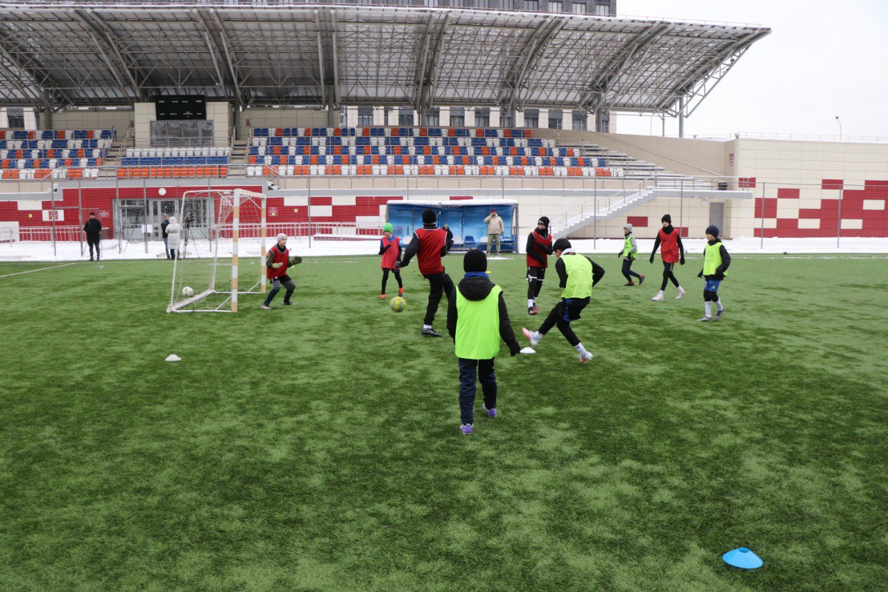 В Мытищах прошел Рождественский турнир по футболу среди детских команд