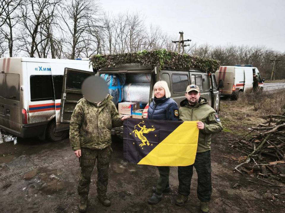 С теплом и заботой поздравили СВОих: активисты из Химок доставили бойцам около 10 тонн гумпомощи