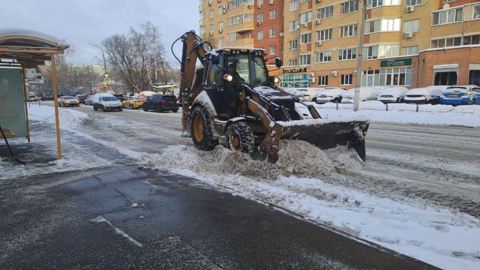 Ожидается сильный снегопад в городском округе Люберцы
