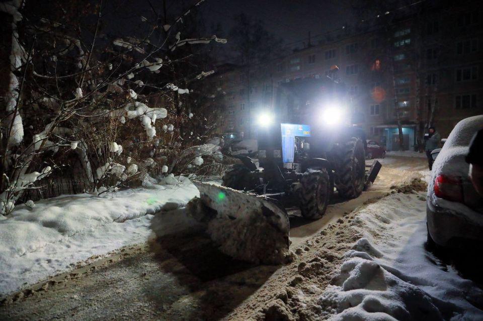 Коммунальные службы Сергиево-Посадского округа готовы к надвигающемуся снегопаду