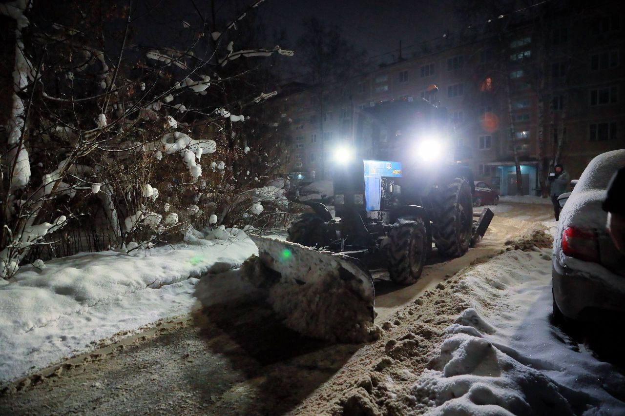 Коммунальные службы Сергиево-Посадского округа готовы к надвигающемуся снегопаду