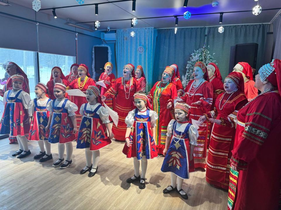 Вчера в парке «Авангард» прошла праздничная программа «Рождество в Подмосковье»