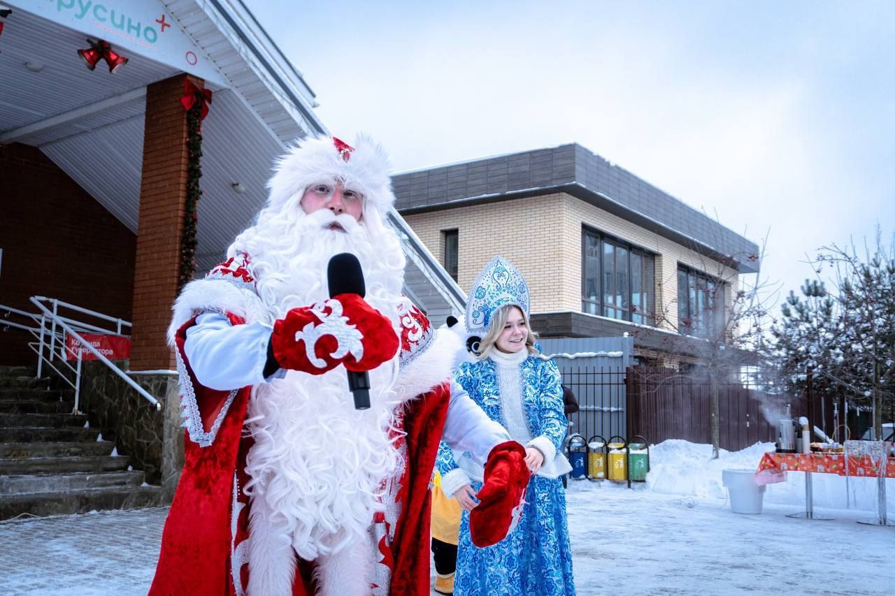 Детский праздник организовали люберецкие депутаты в деревне Марусино Детский праздник организовали люберецкие депутаты в деревне Марусино