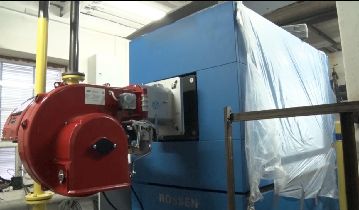 В Гальчино обновляют оборудование крышной котельной