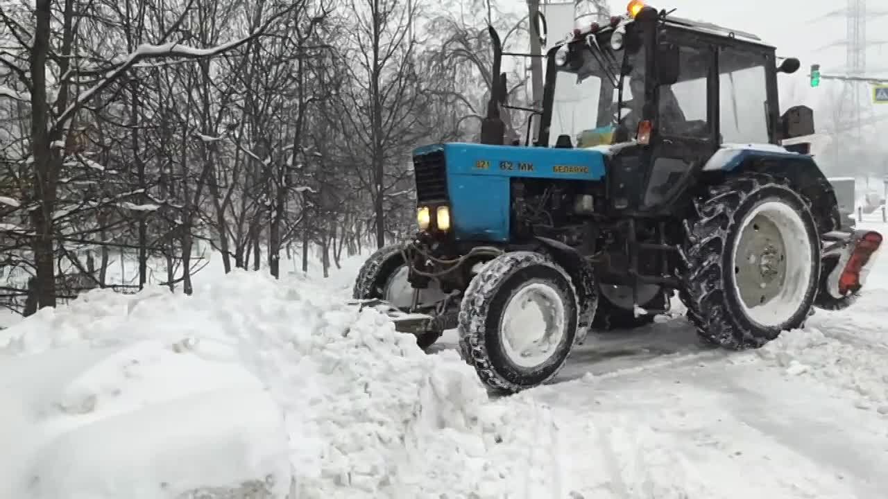 Городской округ Красногорск в полной боевой готовности для устранения последствий снегопада