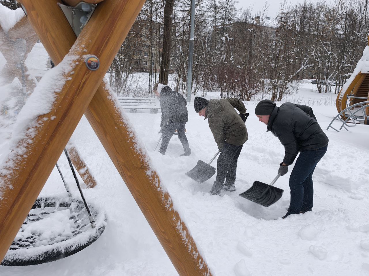 Обильный снегопад — повод мобилизоваться каждому Обильный снегопад — повод мобилизоваться каждому