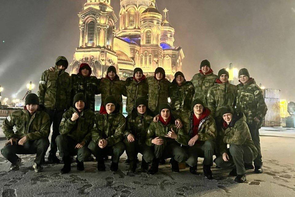 Воспитанники кадетских классов Следственного комитета РФ прошли сборы в «Авангарде»