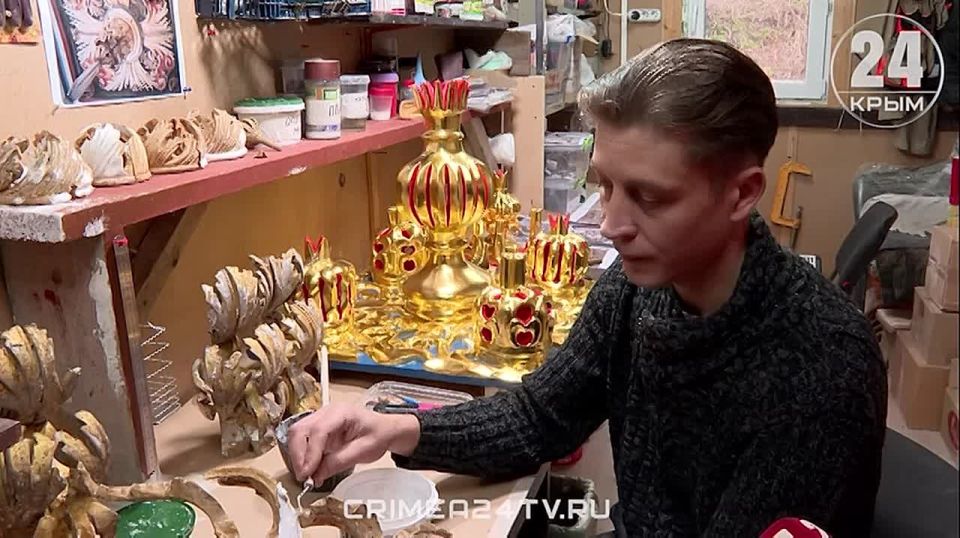 Элементы декора Ханского дворца в Бахчисарае восстанавливают реставраторы из Подмосковья