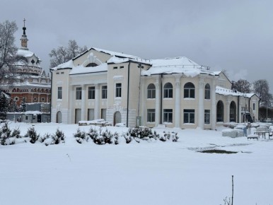 Капремонт Центра культуры и искусств имени Л.Н. Кекушева в Ивантеевке подходит к финальной стадии — на данный момент готовность объекта составляет около 75%