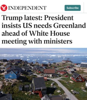 «Президент настаивает на том, что Гренландия нужна США в преддверии встречи Белого дома с министрами»: В США подсчитали стоимость Гренландии – Трамп купит остров за 700 млрд долларов