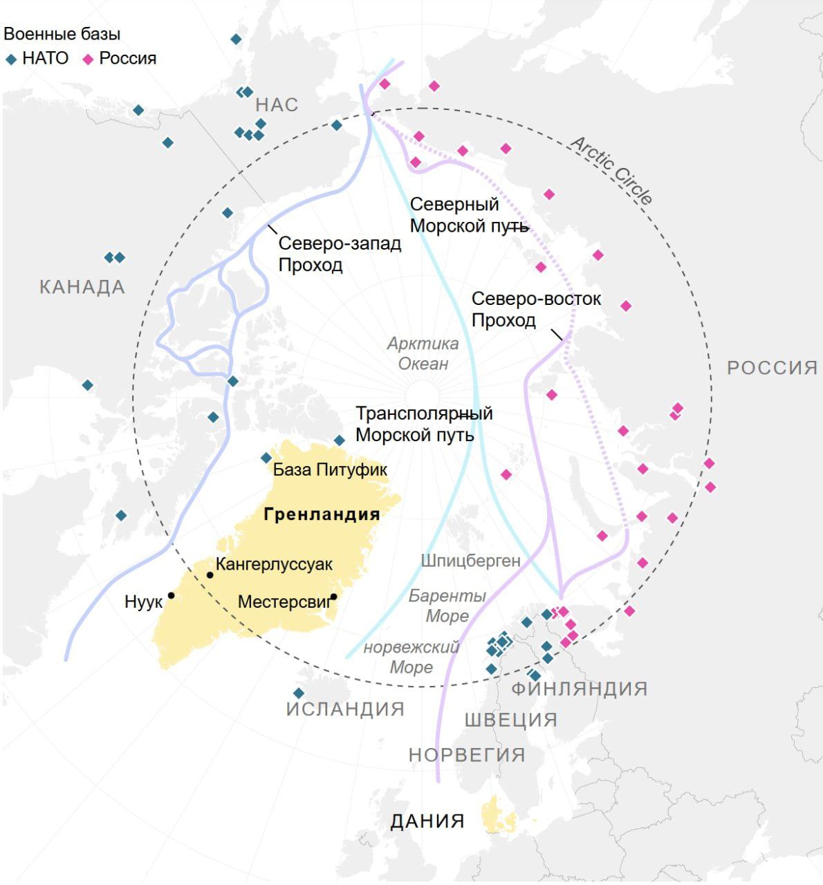 СОЕДИНЁННОЕ КОРОЛЕВСТВО И ГЕРМАНИЯ ОБСУЖДАЮТ ВОПРОС О ВОЕННОМ ПРИСУТСТВИИ НАТО В ГРЕНЛАНДИИ ДЛЯ СМЯЩЕНИЯ УГРОЗ СО СТОРОНЫ США - Bloomberg - Я