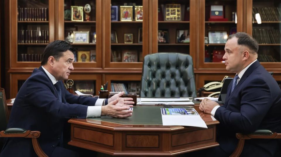 Андрей Воробьев обсудил с главой Власихи итоги работы в округе за 5 лет