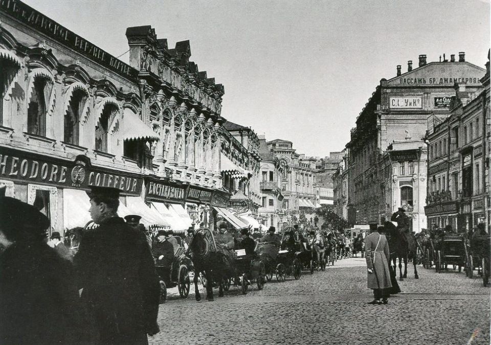 Кузнецкий Мост, 1914 г.. Фото: twill