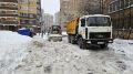 Вывоз снега с улиц и дворов Долгопрудного ведётся в ежедневном режиме
