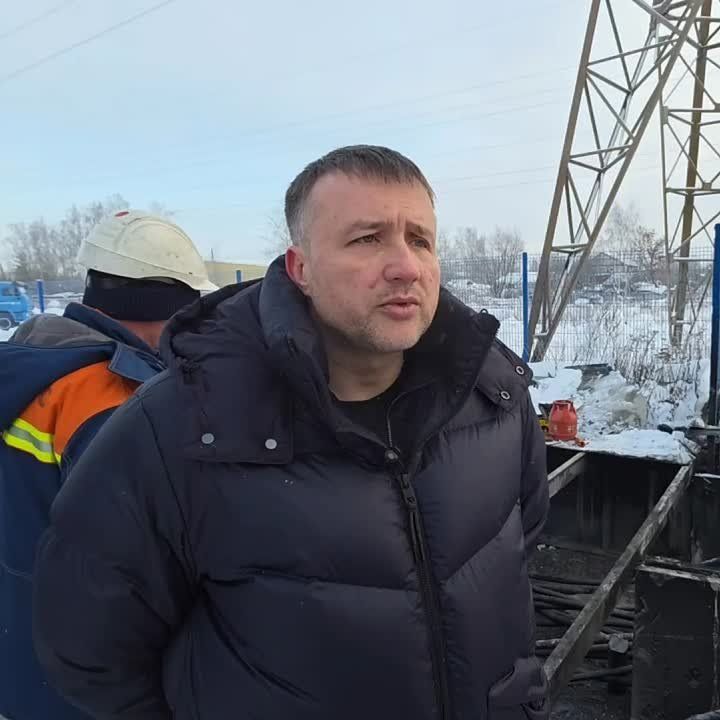 Уважаемые жители!. Электроснабжение критически важных объектов (котельные, КНС, ВЗУ) уже восстановлено по временной схеме