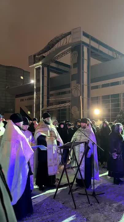 Химчане встречают Крещение Господне