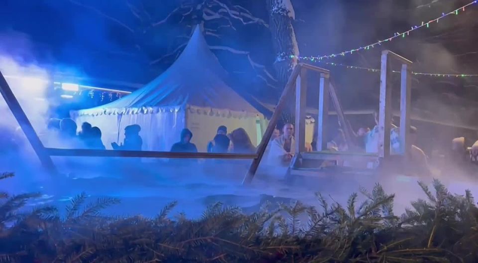 Обновлённый парк «Дубрава» в Крещенскую ночь встречает желающих окунуться в купель