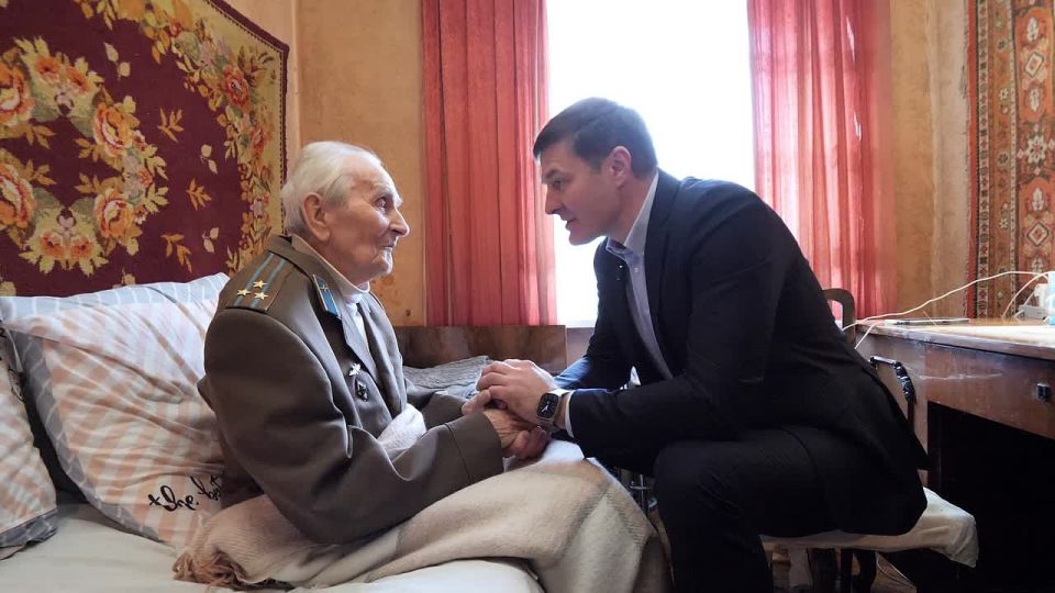 Владимир Волков: Еще один ветеран Великой Отечественной войны, Почётный гражданин округа празднует вековой юбилей — Владилен Герасимович Иванюшенко!