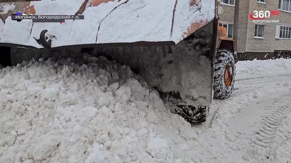 Игорь Сухин: Последние снегопады стали для Богородского округа серьёзным испытанием