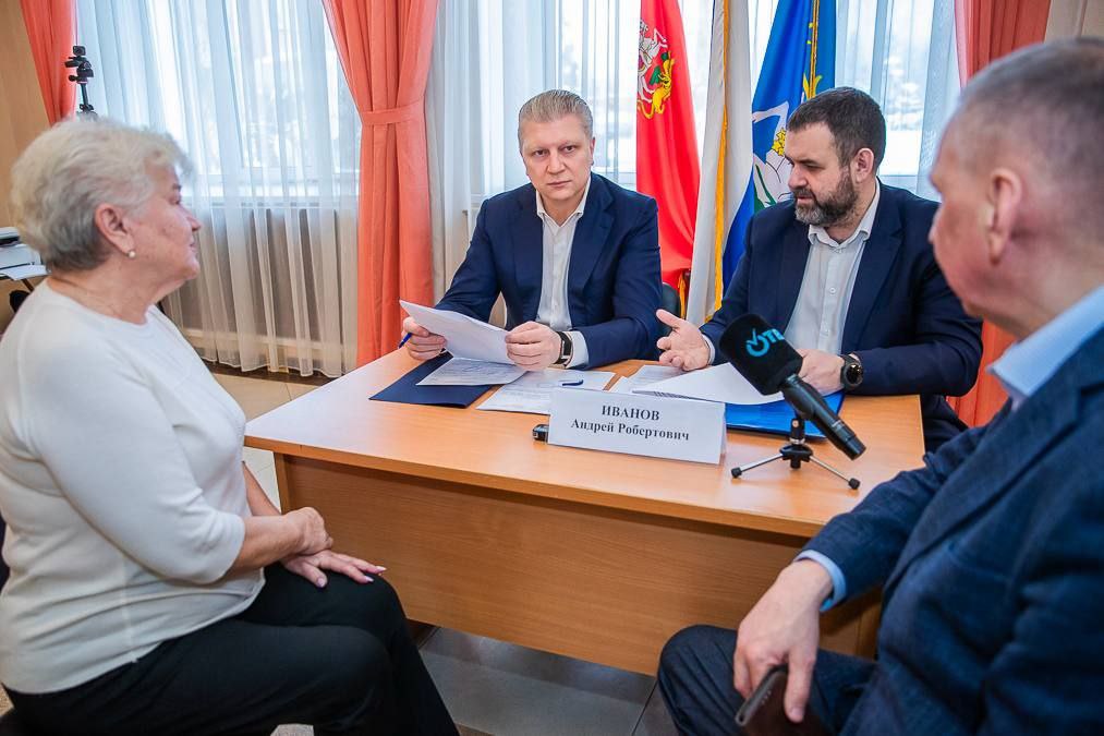 Андрей Иванов: Провёл личный приём в рамках «Выездной администрации» в Ершовском