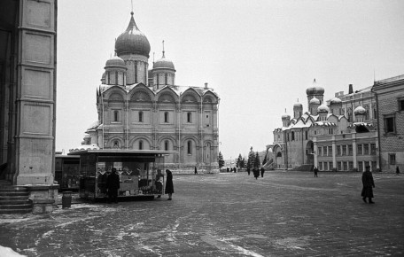 Соборная площадь, 1962 г.. Фото: fotofond