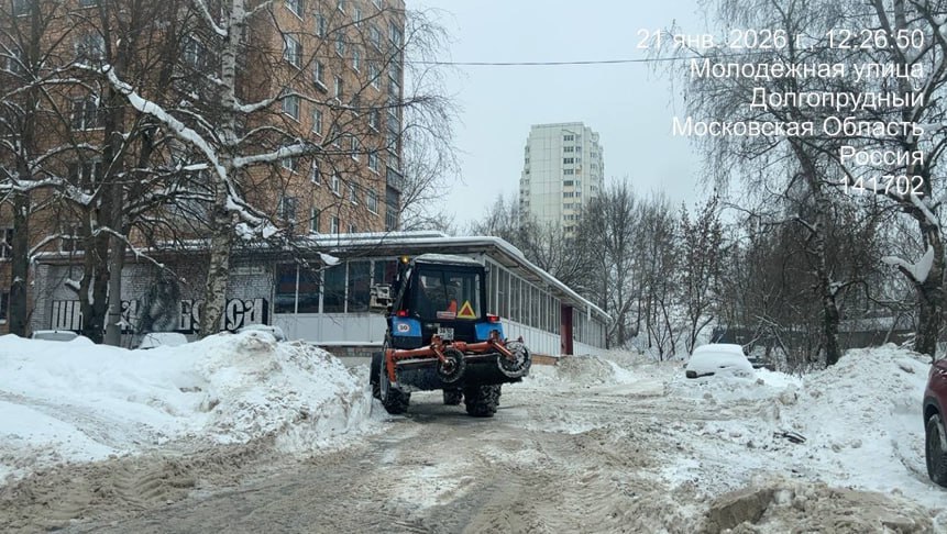 Уборка снега: заместители главы Долгопрудного провели контрольный объезд округа Уборка снега: заместители главы Долгопрудного провели контрольный объезд округа