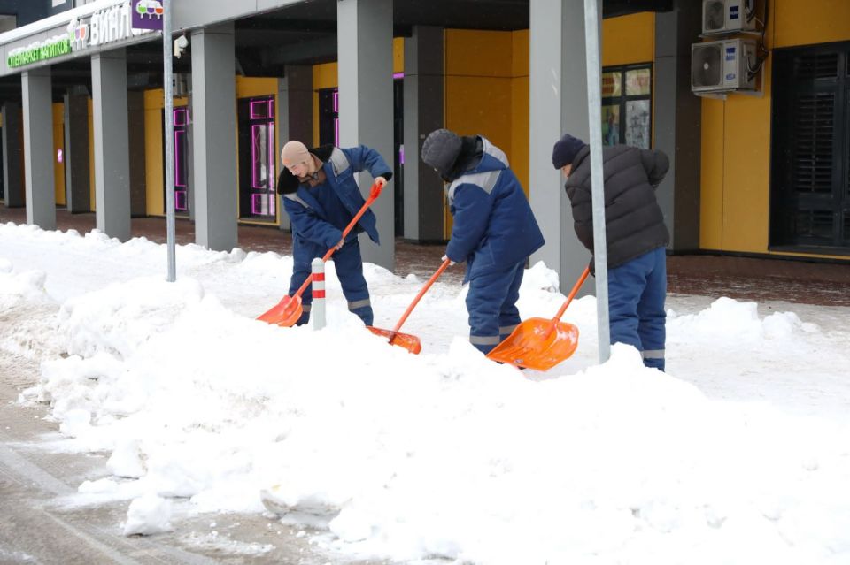 С территории Бригантины в Долгопрудном вывезено более двух тысяч кубометров снега С территории Бригантины в Долгопрудном вывезено более двух тысяч кубометров снега