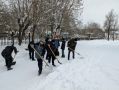 В Раменском «снежный десант» приходит на помощь своей школе