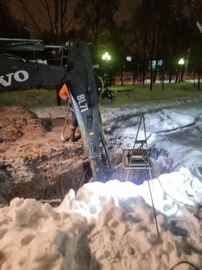 Работы по восстановлению продолжаются