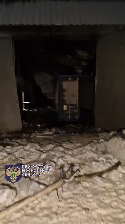 Одинцовская городская прокуратура контролирует расследование уголовного дела по факту взрыва газового балона на складе в г. Звенигород