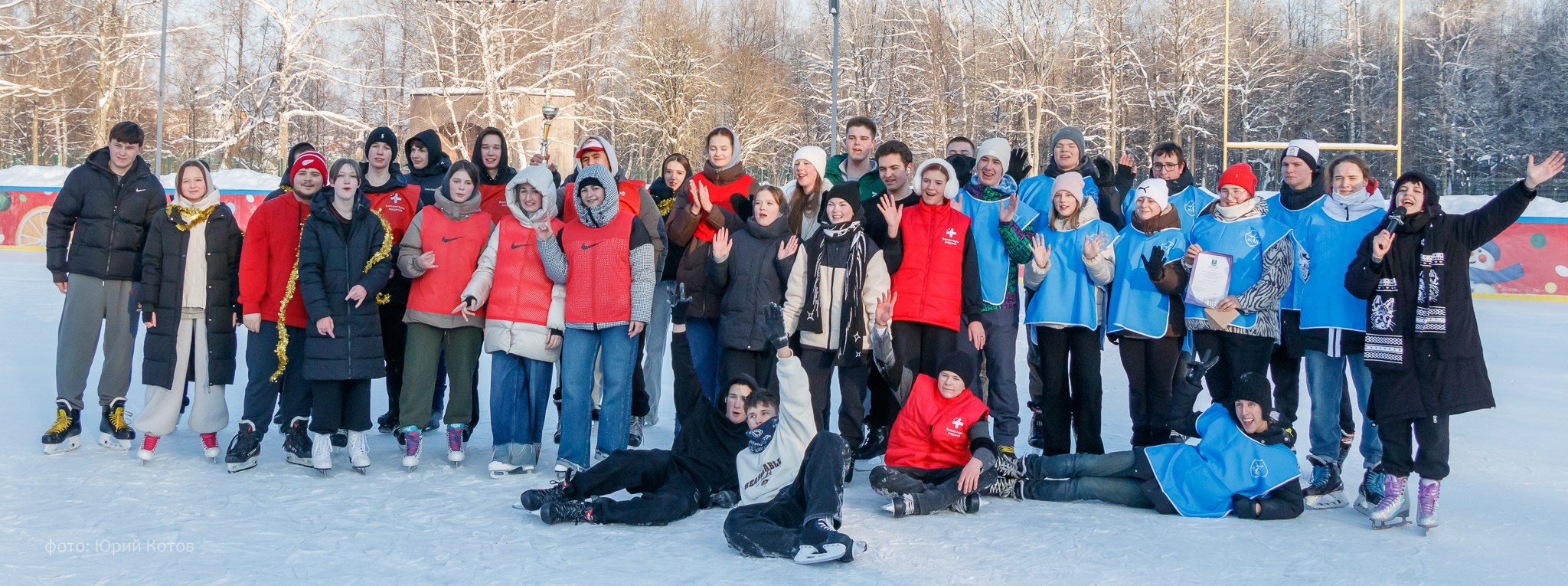 Ступинские студенты второй раз отметили Татьянин день на катке Ступинские студенты второй раз отметили Татьянин день на катке