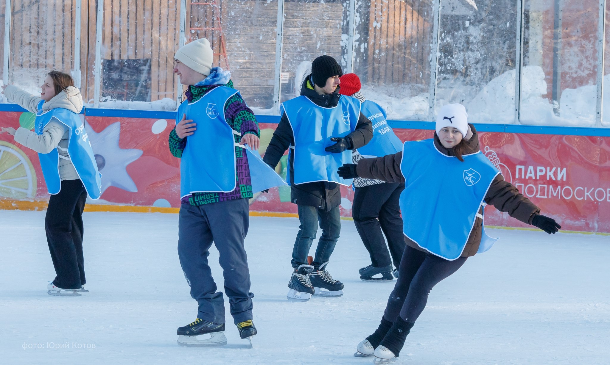 Ступинские студенты второй раз отметили Татьянин день на катке Ступинские студенты второй раз отметили Татьянин день на катке