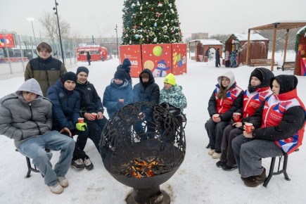 Тепло в сердце зимы: в Долгопрудный отметили День студента