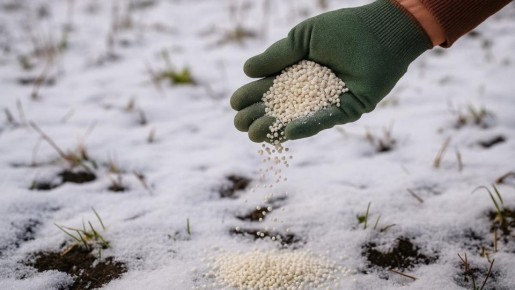 Подкормка весной: мифы и реальность о удобрениях на снегу