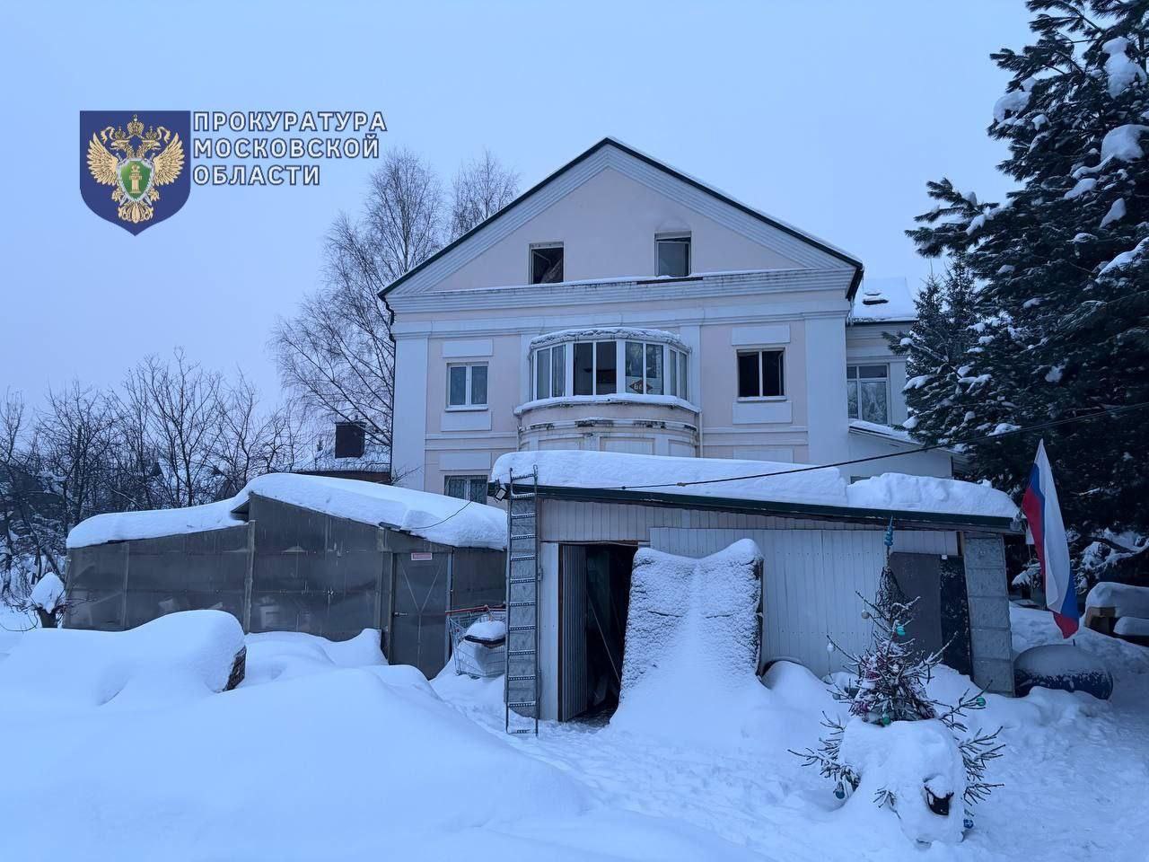 Пожар в подмосковном хостеле